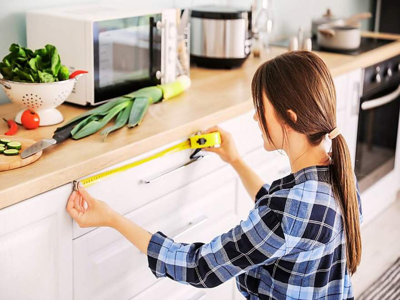 measure kitchen space